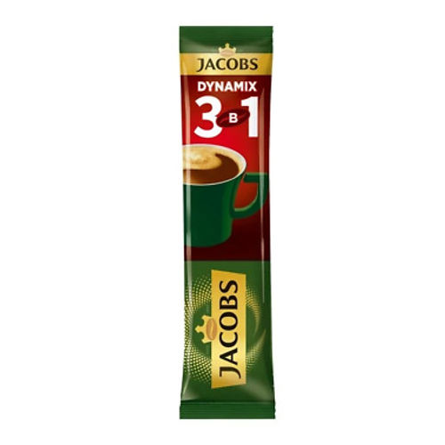 Jacobs 3In1 Dynamix Coffee Drink In Sticks 12.5G