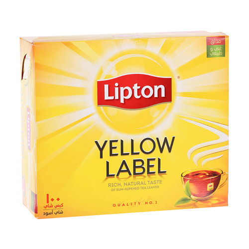 Lipton Yellow Label Black Tea 100 Bags